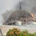 Kubah Masjid Jakarta Islamic Center Terbakar, Ini Rekaman Videonya