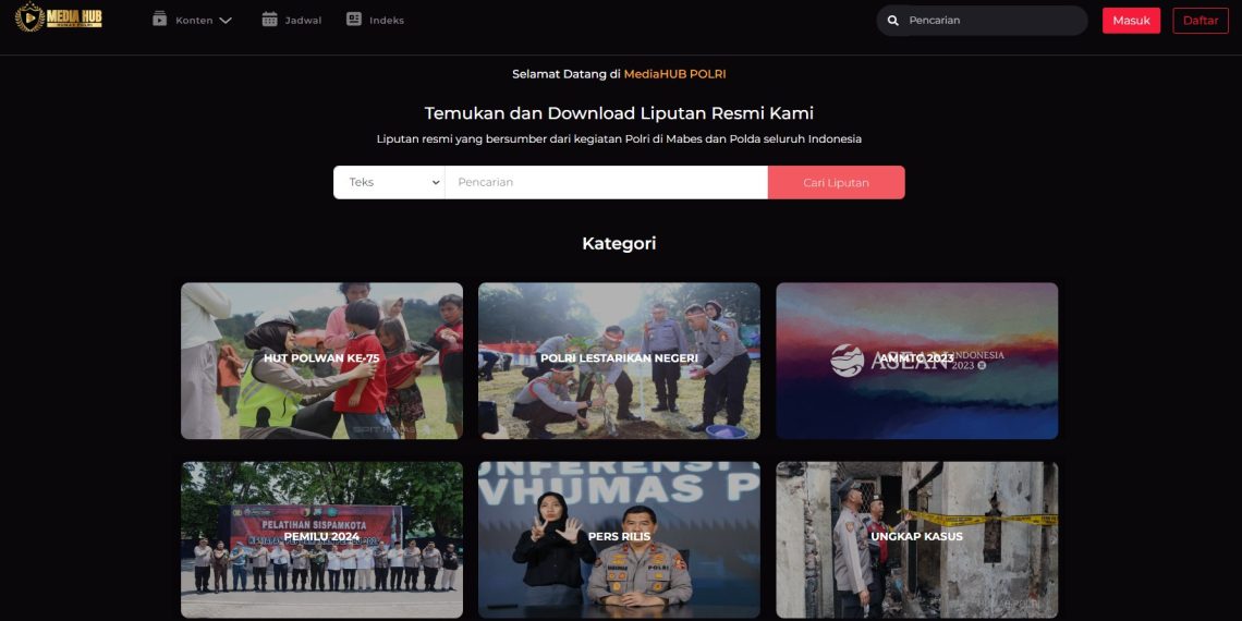 Peran MediaHUB Polri dalam Menyediakan Sumber Konten Eksklusif Polisi Indonesia