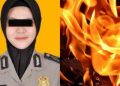 Briptu RDW Diduga Dibakar Istrinya Sendiri Akibat Konflik Rumah Tangga