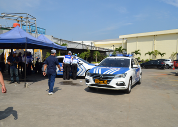 Simulasi Lapangan: Kendaraan Listrik dan Aplikasi Silancar untuk Patroli Efektif