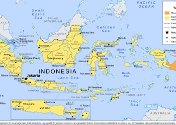 38 Provinsi di Indonesia Beserta Ibu Kotanya