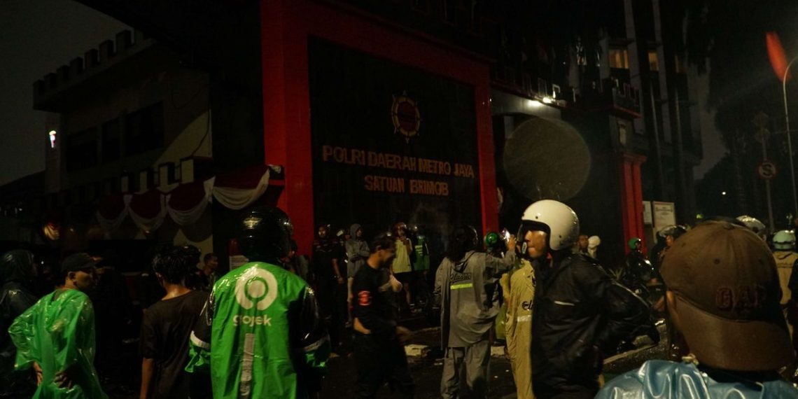 Demo 29 Agustus 2025- Mahasiswa Tuntut Polri Bertanggung Jawab atas Tewasnya Ojol