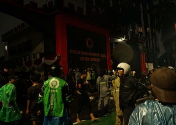 Demo 29 Agustus 2025- Mahasiswa Tuntut Polri Bertanggung Jawab atas Tewasnya Ojol