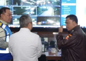 Kakorlantas, Menhub, dan Jasa Marga Pantau Arus Mudik Nataru 2