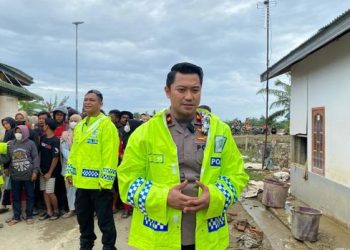 Kakorlantas Polri Kirim Tim Kemanusiaan Bantu Korban Banjir Aceh Tamiang