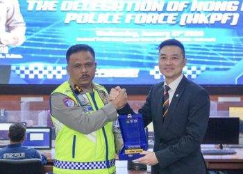 Polisi Hong Kong Kunjungi Korlantas Polri