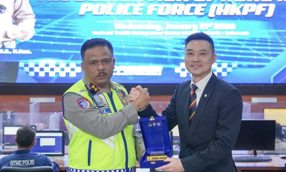 Polisi Hong Kong Kunjungi Korlantas Polri