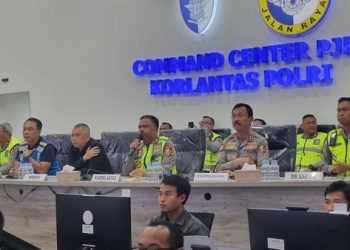 Kakorlantas Polri Pantau Indonesia Bergerak