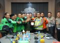 Rela Jalan 2 Hari ke Jakarta, Komunitas Ojol Jambi Temui Kakorlantas Polri