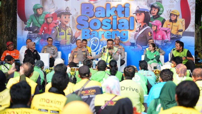 Komjen Ramdani Hidayat Sebut Pengemudi Ojol Sebagai Keluarga Besar Polri Jaga Kamtibmas
