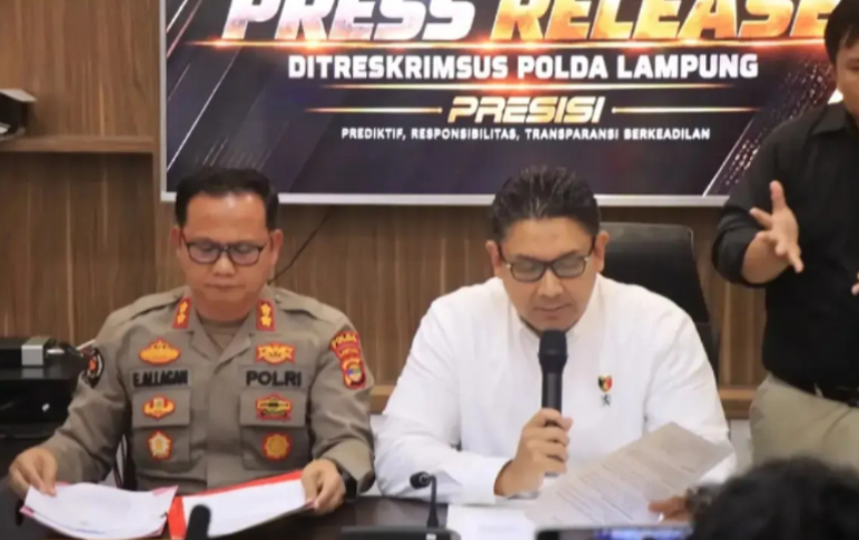 Tim URC Polda Lampung Tetapkan Mantan Pejabat dan Petugas Bank Tersangka Korupsi #ReserseBekerja