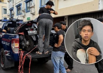 Melawan dan Rusak Mobil Petugas, Pelaku Curanmor Bitung Dilumpuhkan Tim URC Polda Sulut #ReserseBekerja
