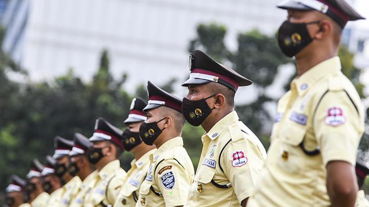 Seragam Baru Satpam di HUT Satpam Ke-41