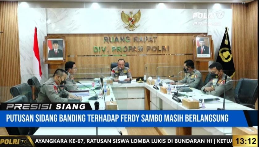 Hasil Lengkap Sidang Banding Ferdy Sambo