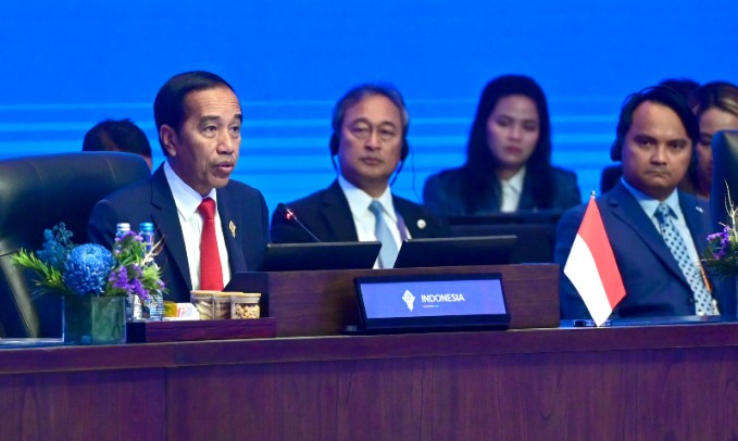 Presiden Joko Widodo dalam KTT AIS Forum 2023