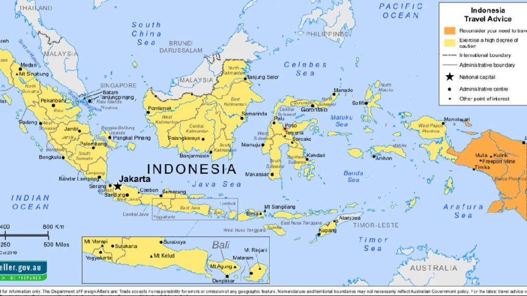 38 Provinsi di Indonesia Beserta Ibu Kotanya