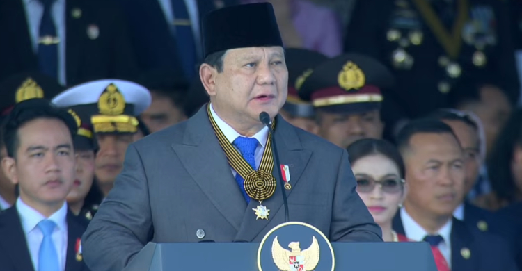 Presiden Prabowo Subianto - HUT Bhayangakara