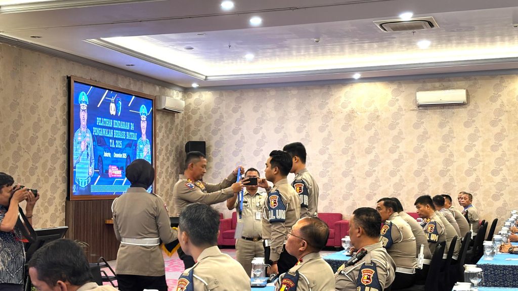 Korlantas Polri Gandeng Silancar dalam Pelatihan Kendaraan Pengawalan R4 Baterai