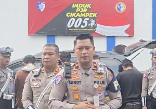 Pelaku Pencurian Ban Serep di Tol Cikampek